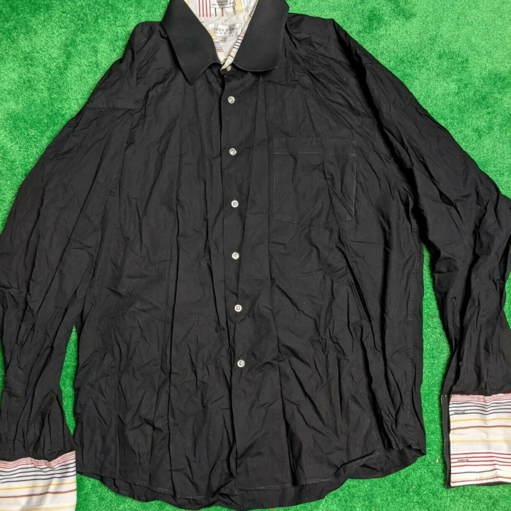 Linea Dome Chemise Long Sleeve Button Up French Cuffs 2XL